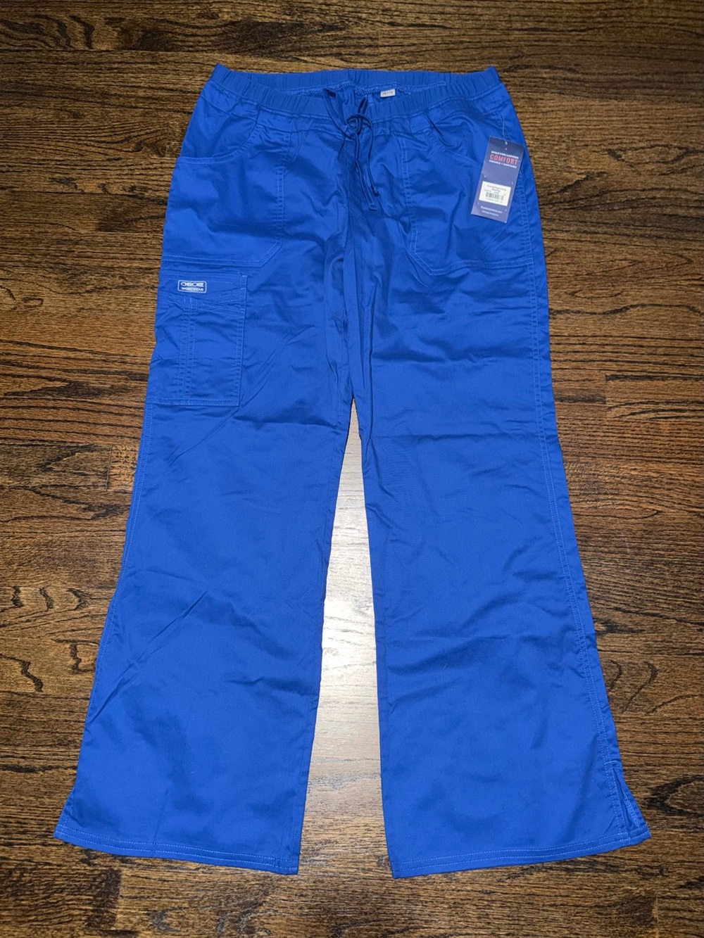 Cherokee  Royal Blue Drawstring Cargo Joggers